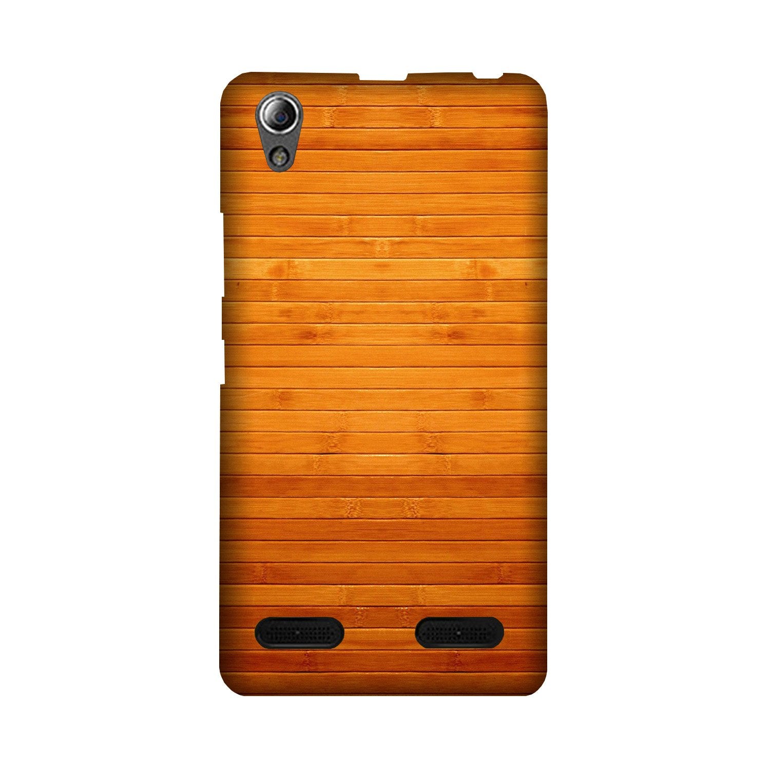 Wooden Look Case for Lenovo A6000  (Design - 111)