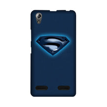 Superman Superhero Mobile Back Case for Lenovo A6000  (Design - 117)