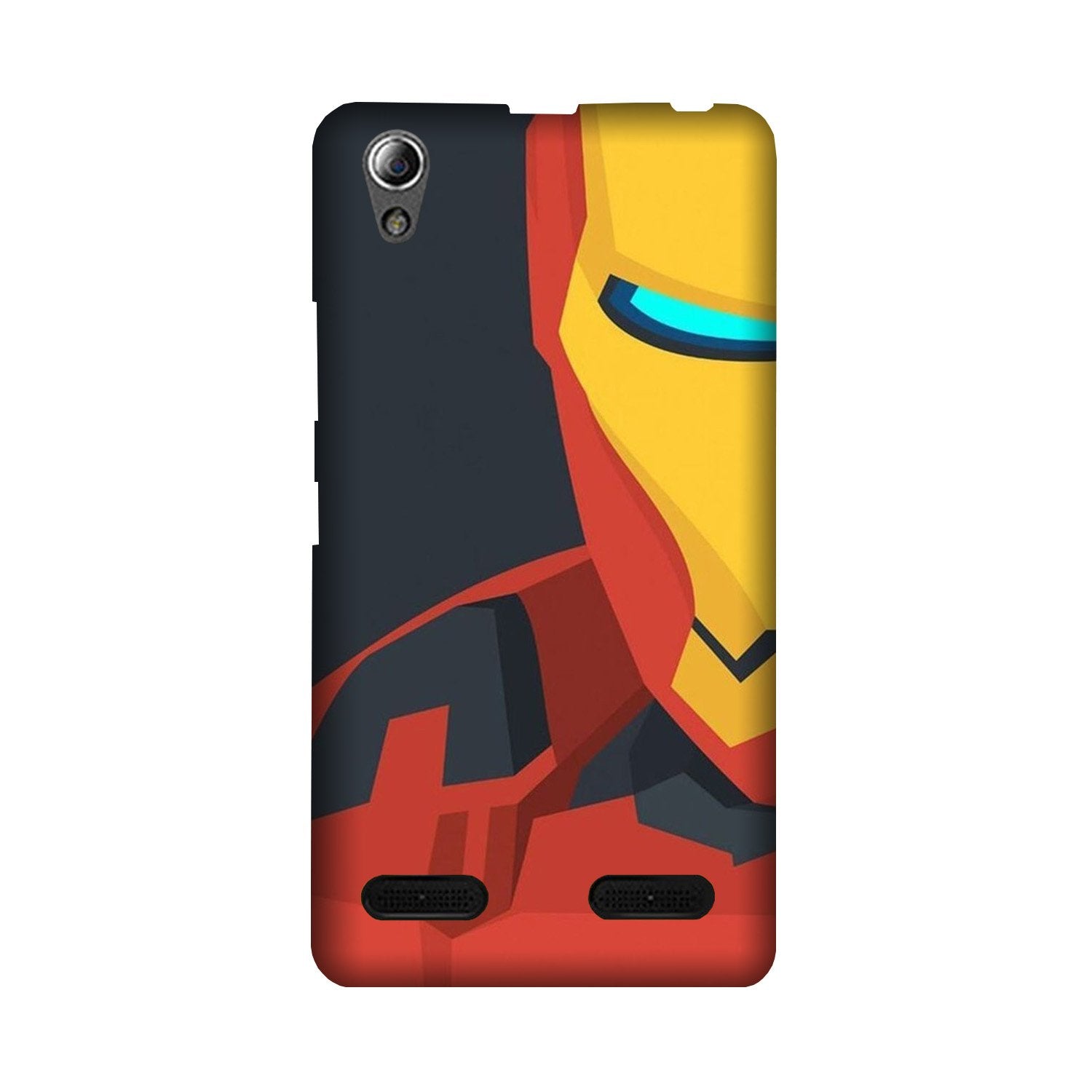 Iron Man Superhero Case for Lenovo A6000  (Design - 120)