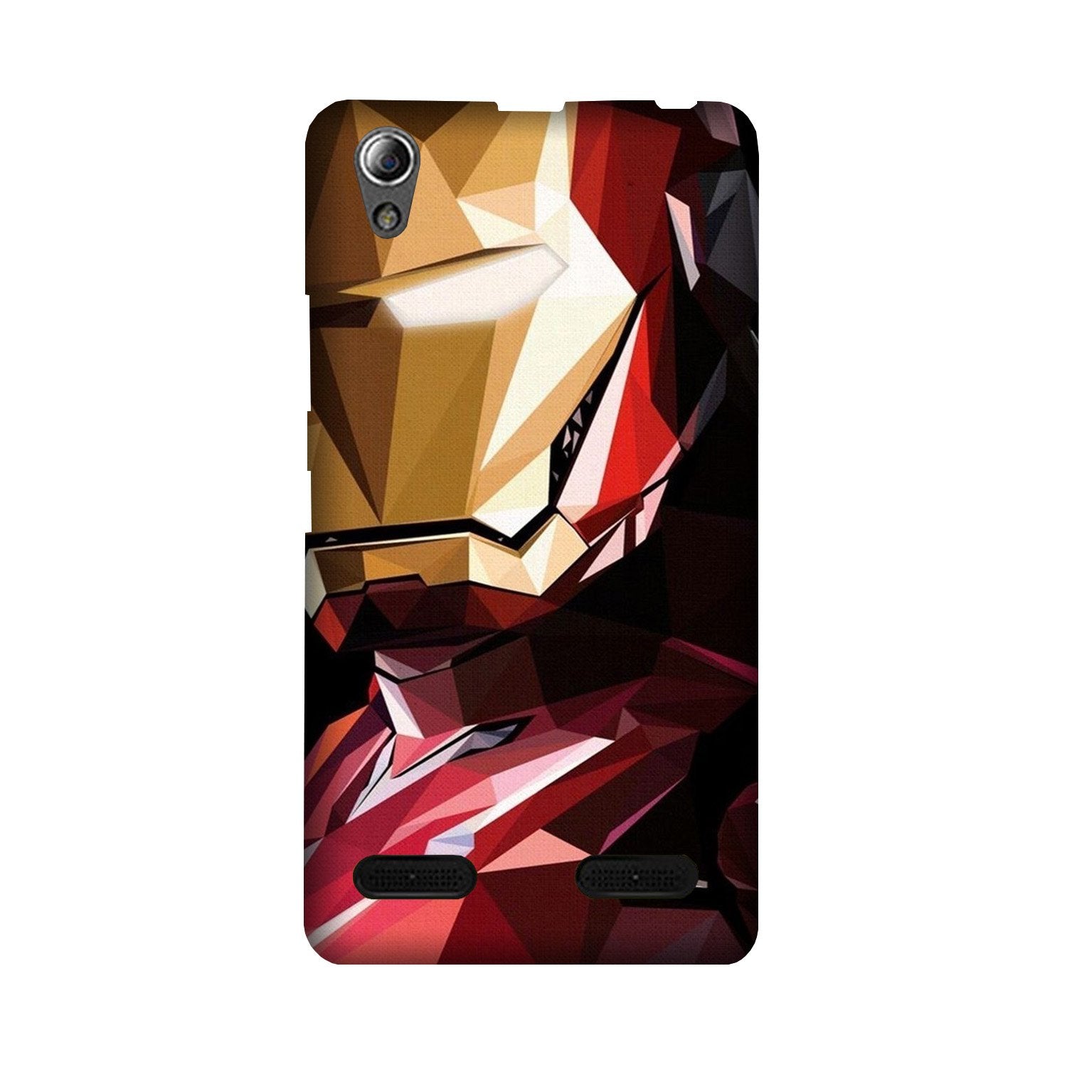 Iron Man Superhero Case for Lenovo A6000  (Design - 122)