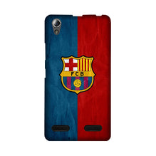 FCB Football Mobile Back Case for Lenovo A6000  (Design - 123)