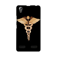 Doctor Logo Mobile Back Case for Lenovo A6000  (Design - 134)