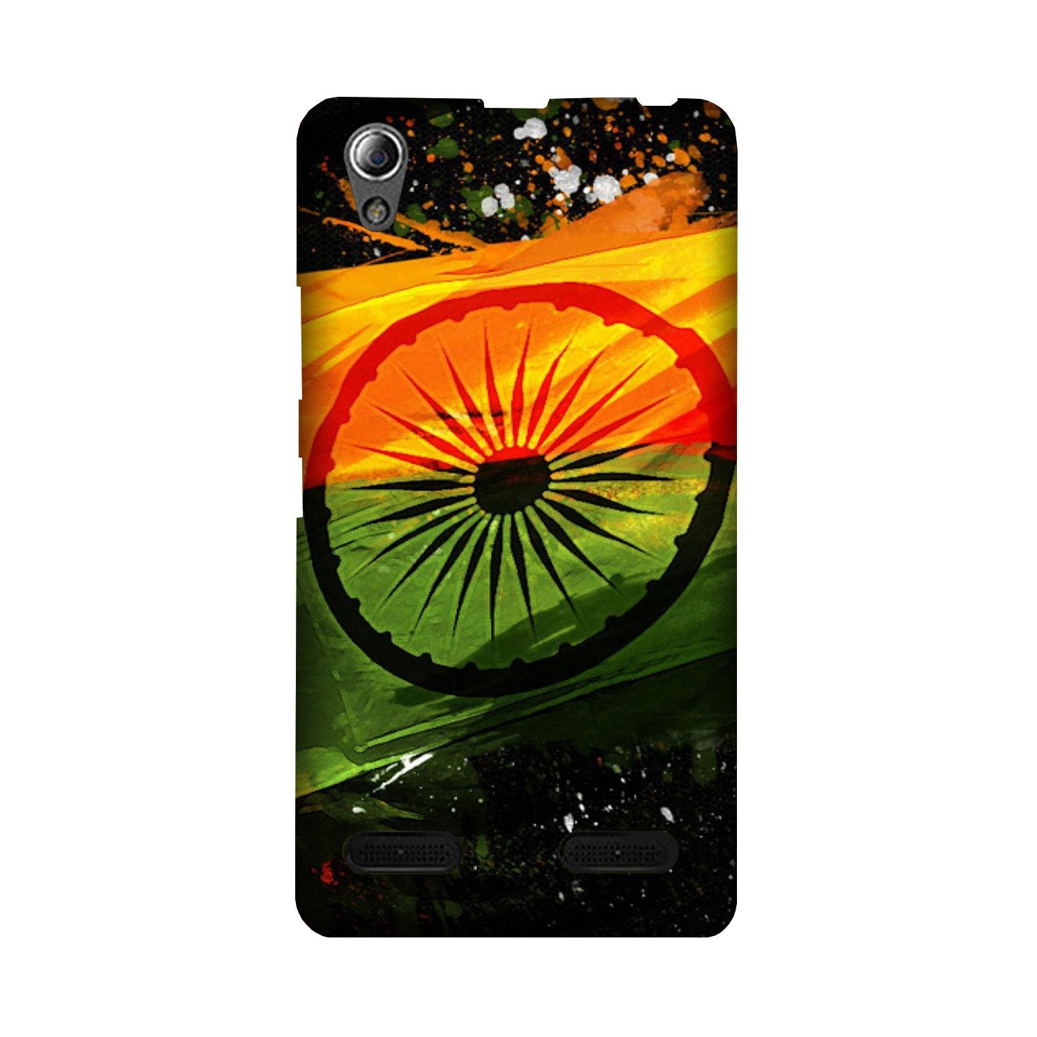 Indian Flag Case for Lenovo A6000  (Design - 137)