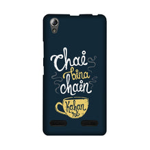 Chai Bina Chain Kahan Mobile Back Case for Lenovo A6000  (Design - 144)