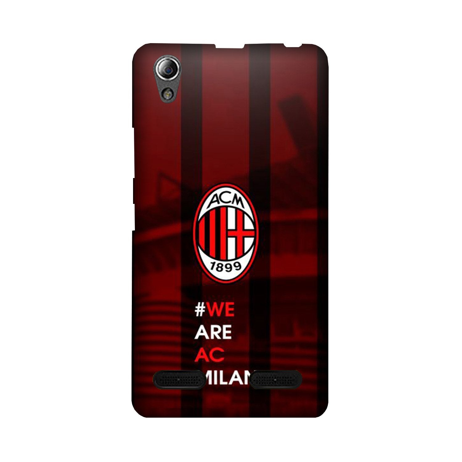 AC Milan Case for Lenovo A6000  (Design - 155)