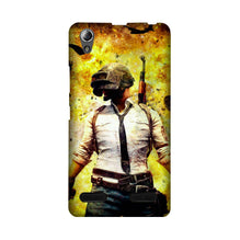 Pubg Mobile Back Case for Lenovo A6000  (Design - 180)