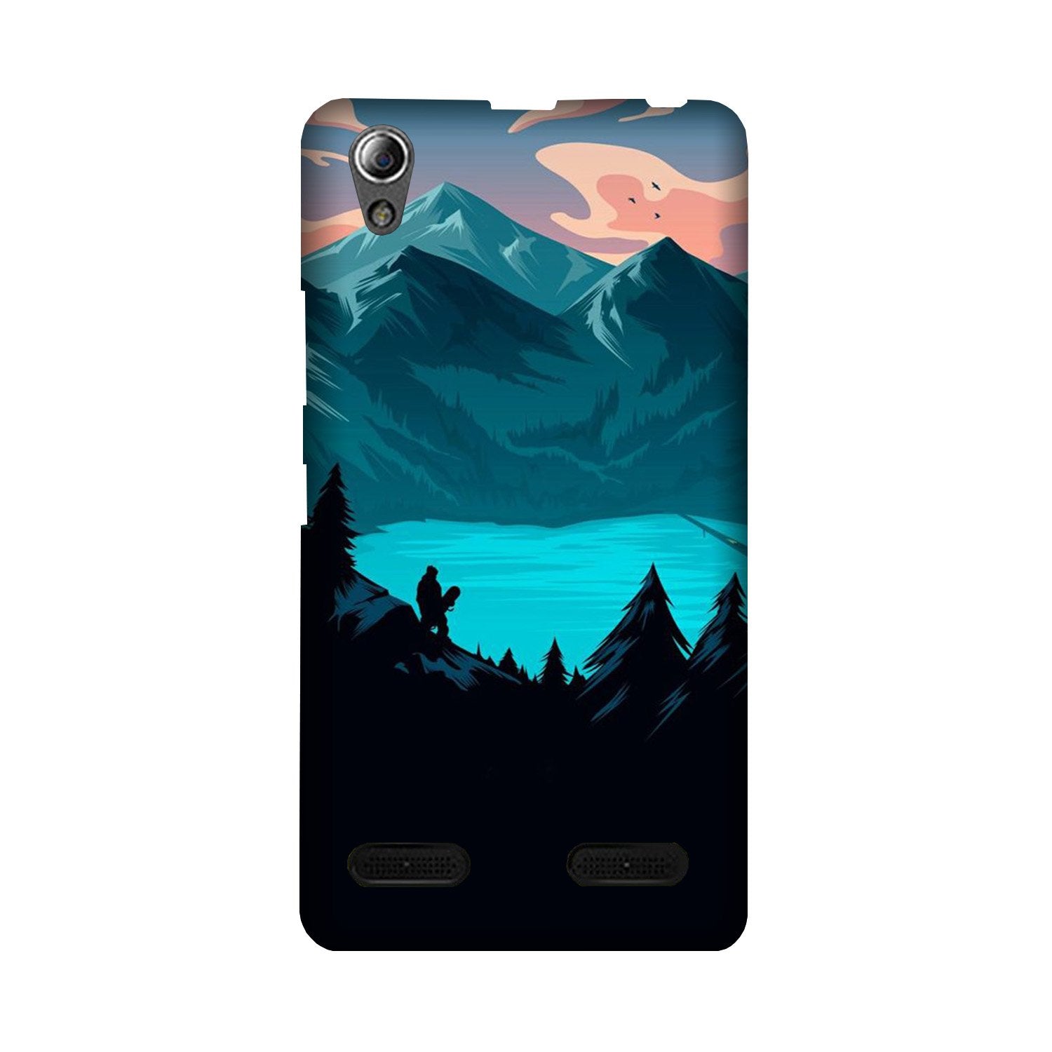 Mountains Case for Lenovo A6000 (Design - 186)