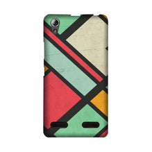 Boxes Mobile Back Case for Lenovo A6000 (Design - 187)