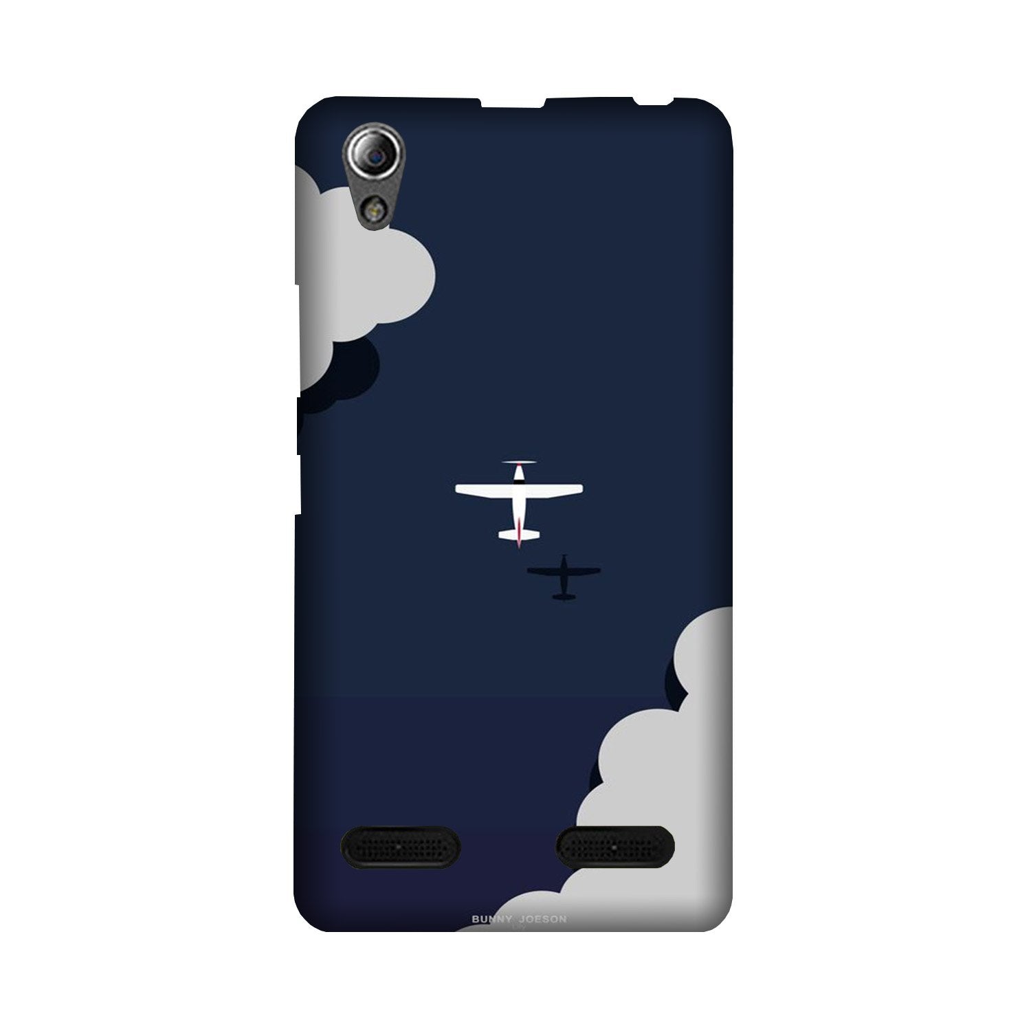 Clouds Plane Case for Lenovo A6000 (Design - 196)