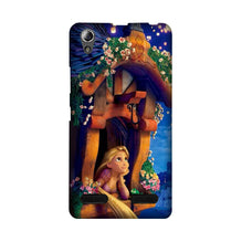 Cute Girl Mobile Back Case for Lenovo A6000 (Design - 198)