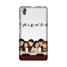 Friends Mobile Back Case for Lenovo A6000 (Design - 200)