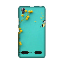 Flowers Girl Mobile Back Case for Lenovo A6000 (Design - 216)