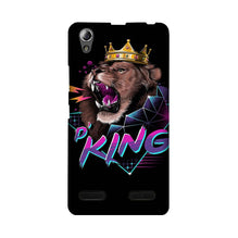 Lion King Mobile Back Case for Lenovo A6000 (Design - 219)