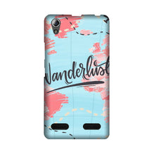 Wonderlust Travel Mobile Back Case for Lenovo A6000 (Design - 223)