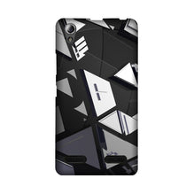 Modern Art Mobile Back Case for Lenovo A6000 (Design - 230)