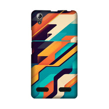 Modern Art Mobile Back Case for Lenovo A6000 (Design - 233)