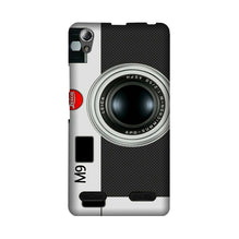 Camera Mobile Back Case for Lenovo A6000 (Design - 257)