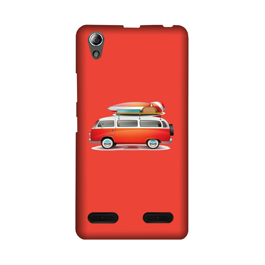 Travel Bus Case for Lenovo A6000 (Design No. 258)