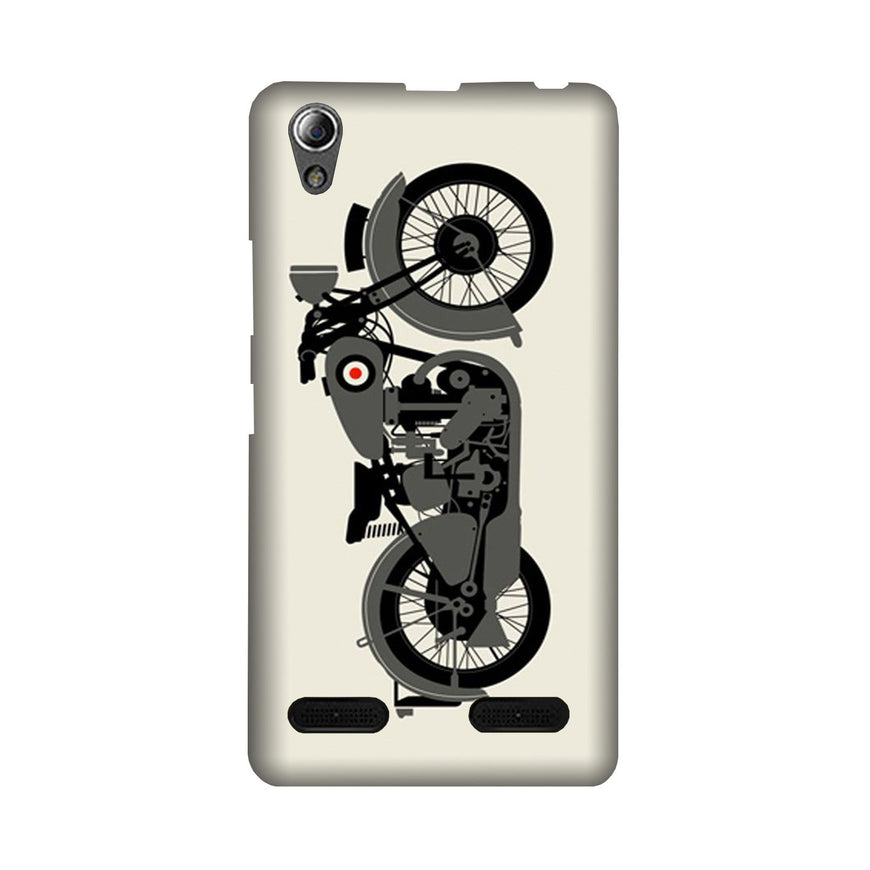 MotorCycle Case for Lenovo A6000 (Design No. 259)