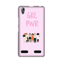 Girl Power Mobile Back Case for Lenovo A6000 (Design - 267)