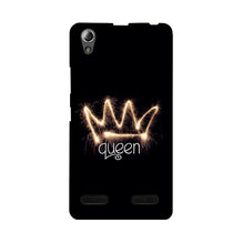 Queen Mobile Back Case for Lenovo A6000 (Design - 270)