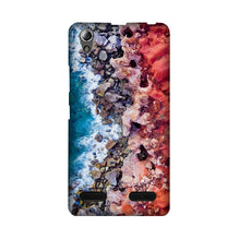 Sea Shore Mobile Back Case for Lenovo A6000 (Design - 273)