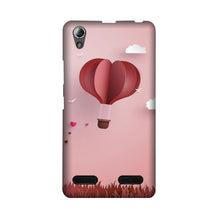 Parachute Mobile Back Case for Lenovo A6000 (Design - 286)