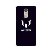 Messi Mobile Back Case for Lenovo K6 Note  (Design - 158)