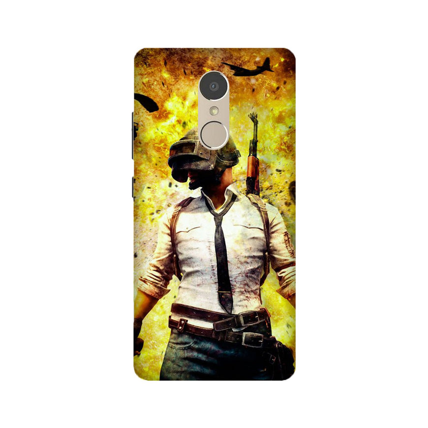 Pubg Case for Lenovo K6 Note  (Design - 180)