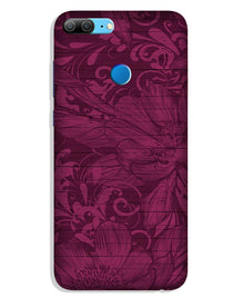 Purple Backround Mobile Back Case for Lenovo K9 / K9 Plus (Design - 22)