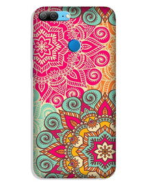 Rangoli art2 Mobile Back Case for Lenovo K9 / K9 Plus (Design - 29)