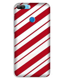 Red White Mobile Back Case for Lenovo K9 / K9 Plus (Design - 44)