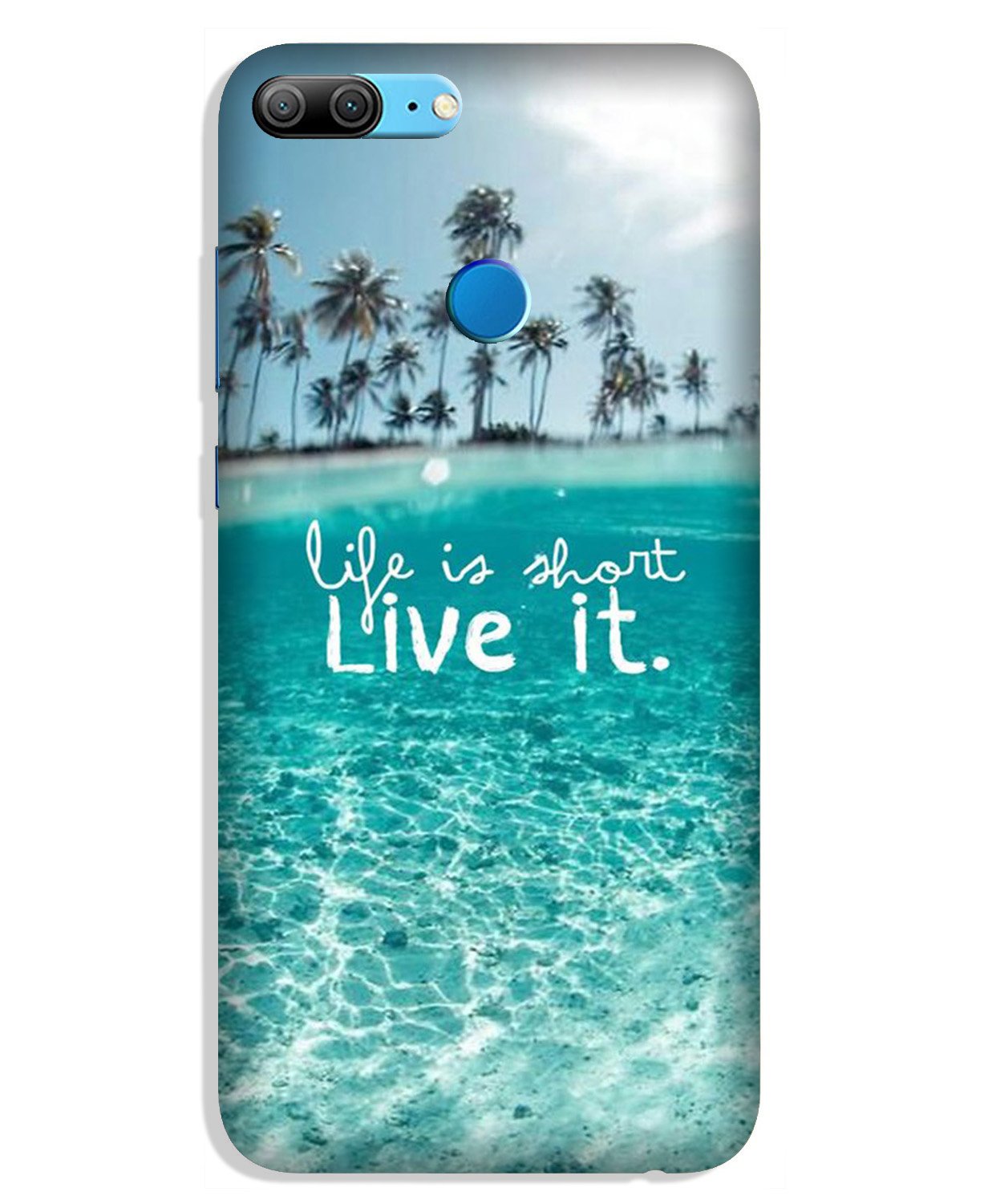 Life is short live it Case for Lenovo K9 / K9 Plus