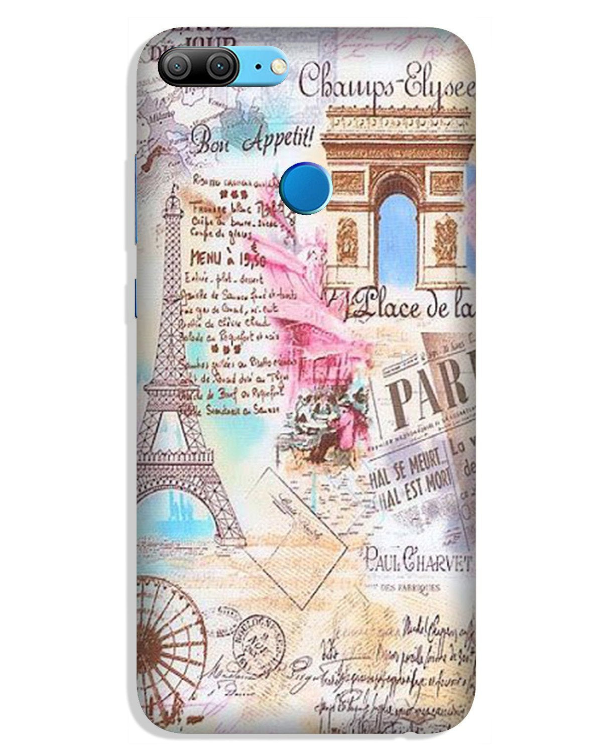 Paris Eiftel Tower Case for Lenovo K9 / K9 Plus