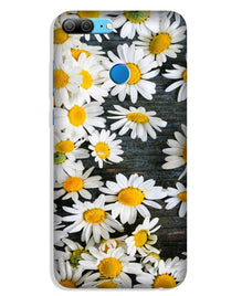 White flowers2 Mobile Back Case for Lenovo K9 / K9 Plus (Design - 62)