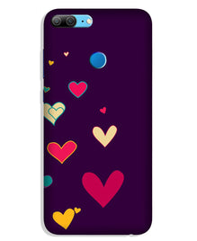 Purple Background Mobile Back Case for Lenovo K9 / K9 Plus  (Design - 107)