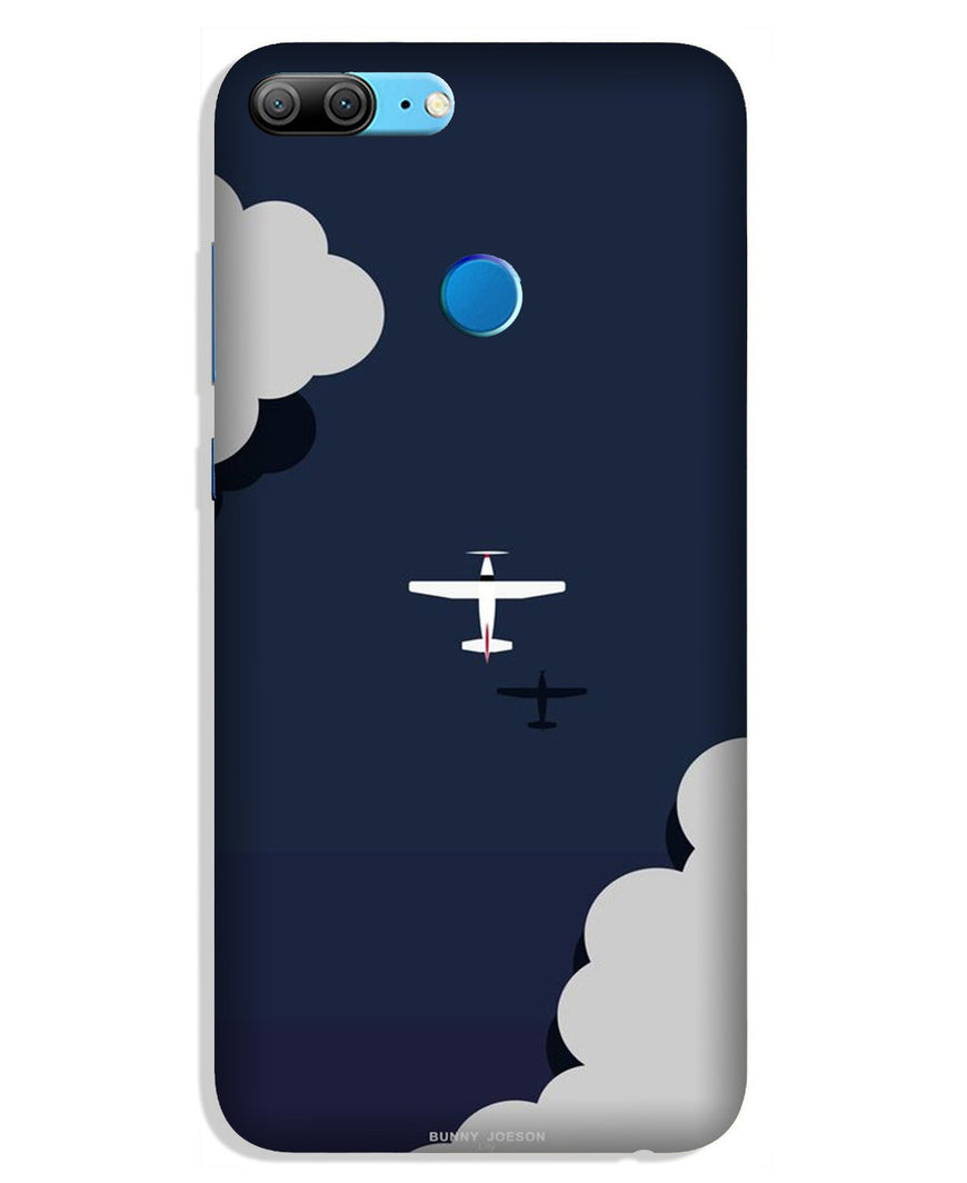 Clouds Plane Case for Lenovo K9 / K9 Plus (Design - 196)