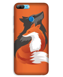 Wolf  Mobile Back Case for Lenovo K9 / K9 Plus (Design - 224)