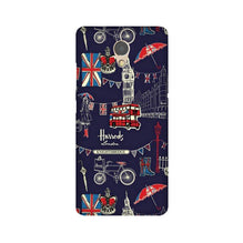 Love London Mobile Back Case for Lenovo P2 (Design - 75)