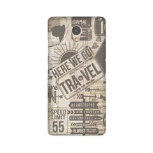 Travel Mobile Back Case for Lenovo P2  (Design - 104)