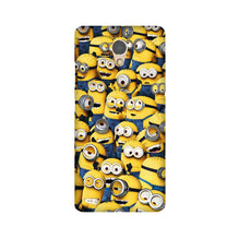 Minions Mobile Back Case for Lenovo P2  (Design - 126)