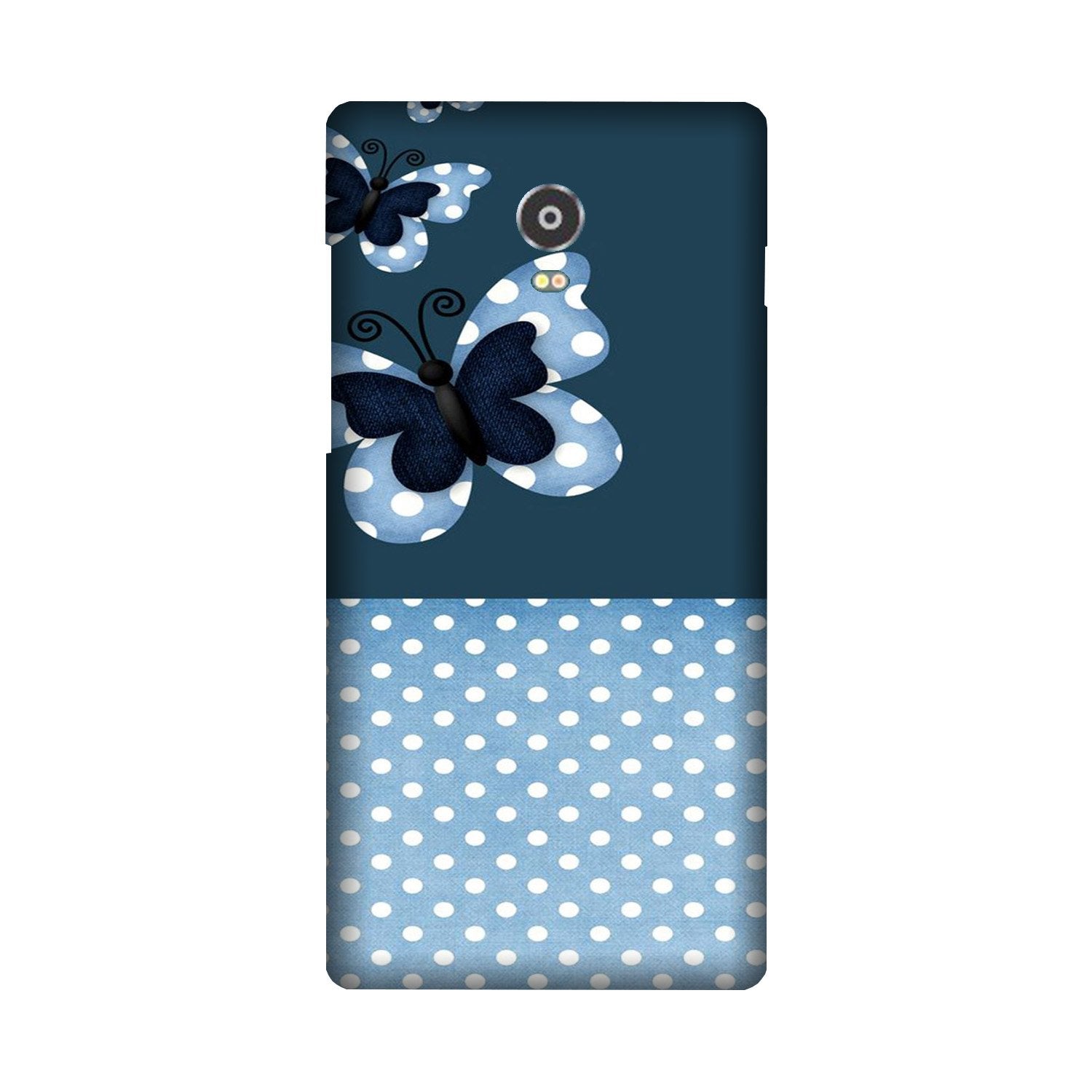 White dots Butterfly Case for Lenovo Vibe P1
