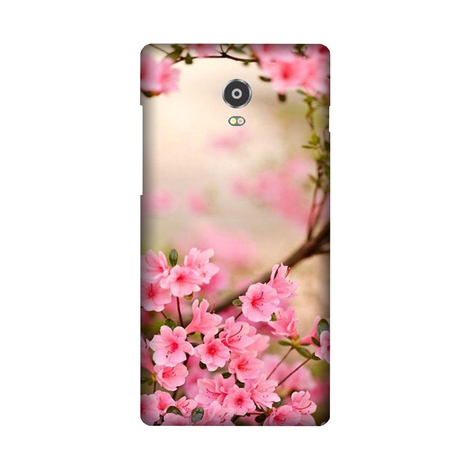 Pink flowers Case for Lenovo Vibe P1