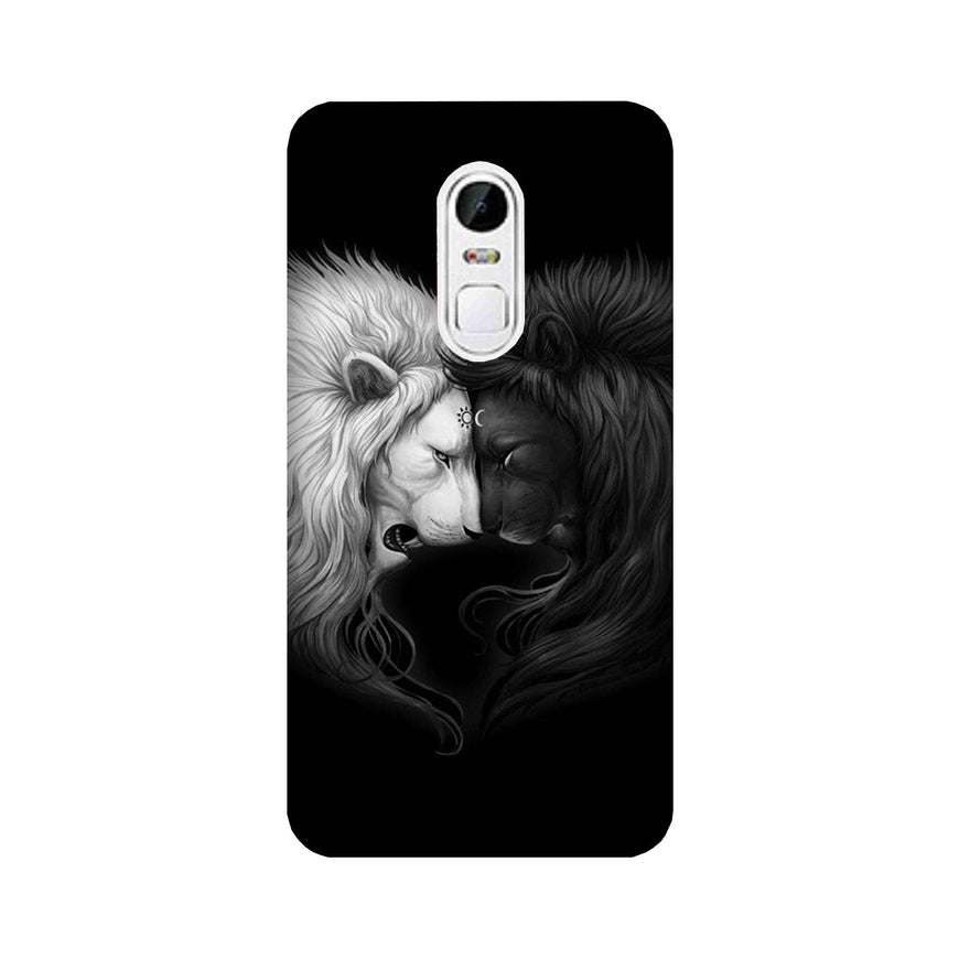 Dark White Lion Case for Lenovo Vibe X3  (Design - 140)