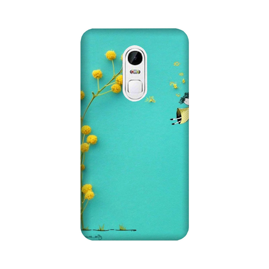 Flowers Girl Case for Lenovo Vibe X3 (Design No. 216)