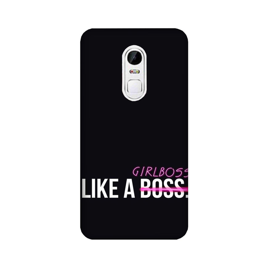 Like a Girl Boss Case for Lenovo Vibe X3 (Design No. 265)