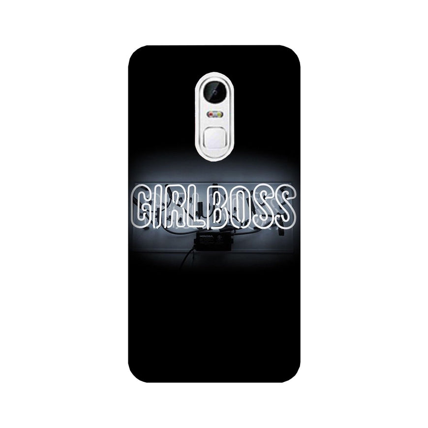 Girl Boss Black Case for Lenovo Vibe X3 (Design No. 268)