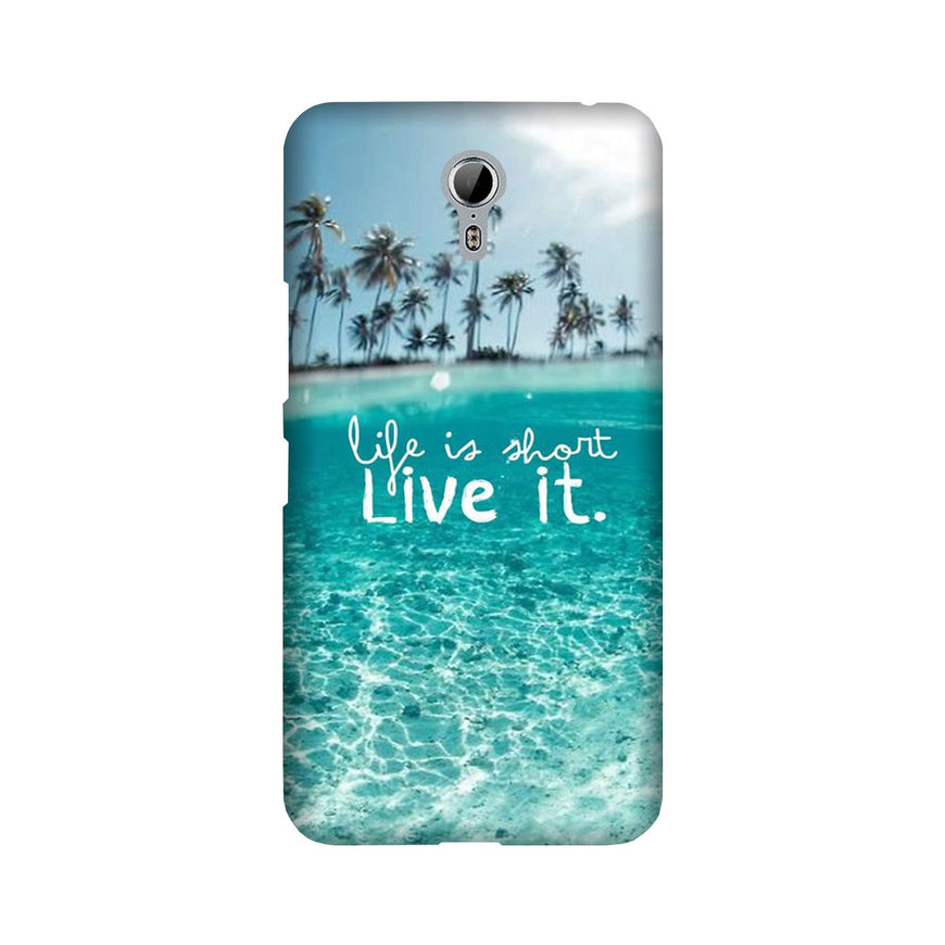 Life is short live it Case for Lenovo Zuk Z1