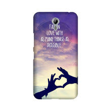 Fall in love Mobile Back Case for Lenovo Zuk Z1 (Design - 50)