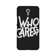 Who Cares Mobile Back Case for Lenovo Zuk Z1 (Design - 94)